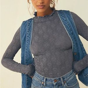 Free People Textured Top